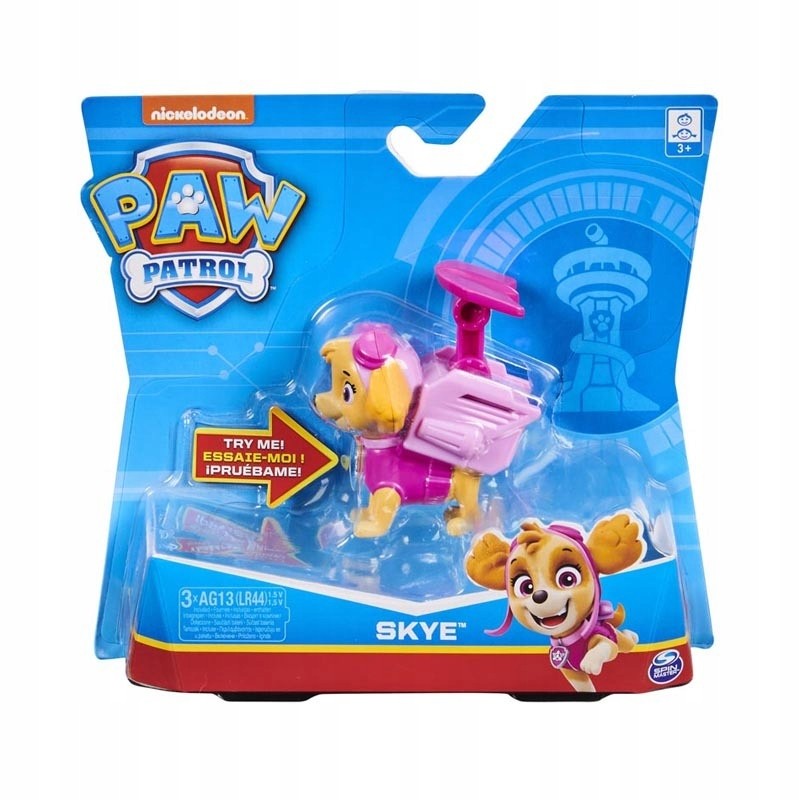 PAW PATROL / PSI PATROL Figurka Akcji z odznaką 6022626 Spin Master p6, mix