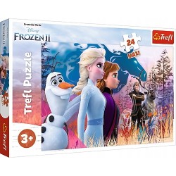 Puzzle 24el Maxi Magiczna wyprawa. Frozen 2. Kraina Lodu 14298 TREFL p8