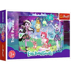 Puzzle 30el Magiczny świat Enchatimals 18236 TREFL p20