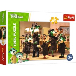 Puzzle 60el Trefliki Na tropie On the trail 17308 Trefl p20