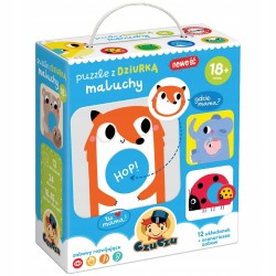 CzuCzu Puzzle z dziurką Maluchy 18m+