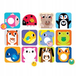 CzuCzu Puzzle z dziurką Maluchy 18m+