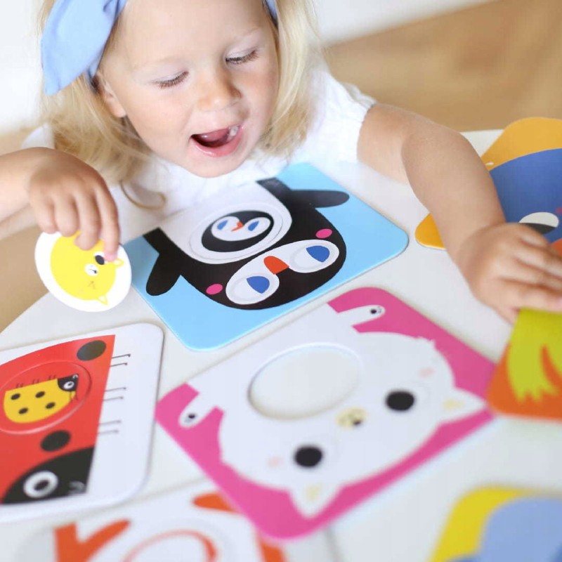 CzuCzu Puzzle z dziurką Maluchy 18m+