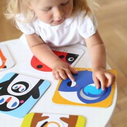 CzuCzu Puzzle z dziurką Maluchy 18m+