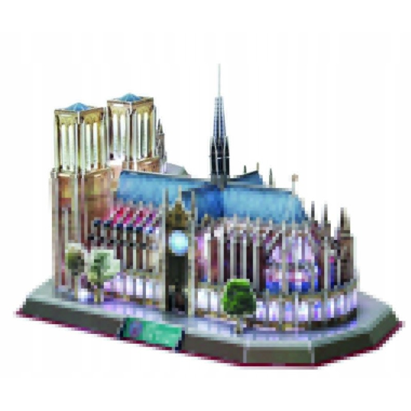 Puzzle 3D Katedra Notre Dame 149el 20509 DANTE p12