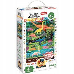 CzuCzu Puzzle obserwacyjne Dinozaury