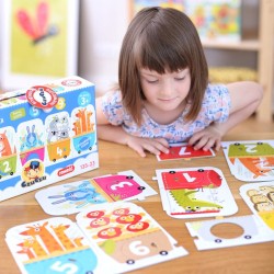 CzuCzu Puzzle z dziurką Pociąg do liczenia 30el 3+