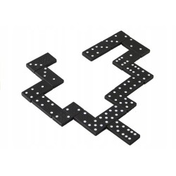 Gra Domino w Drewnianym Pudełku 28 Elementy