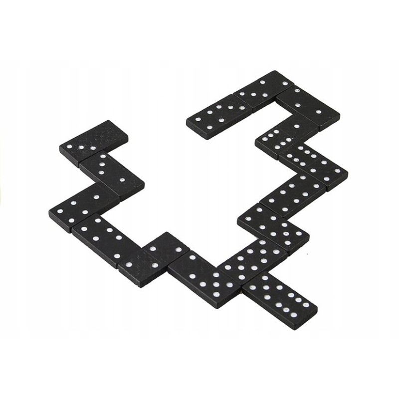 Gra Domino w Drewnianym Pudełku 28 Elementy