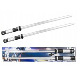 Miecz Świetlny Zestaw Na Baterie 2 Sztuki 68 cm