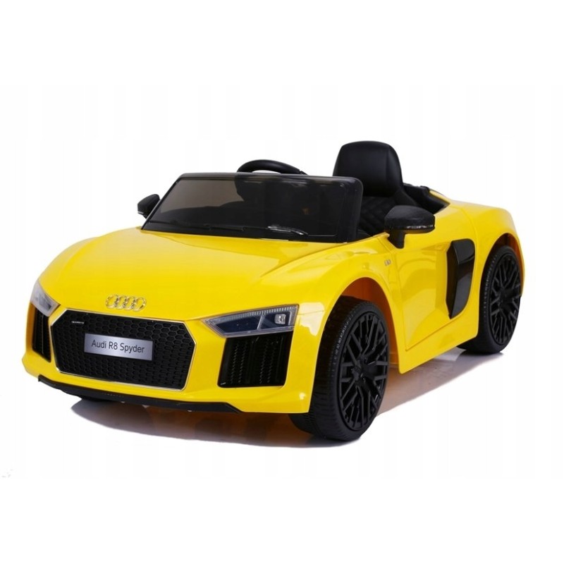 Pojazd na Akumulator Audi R8 JJ2198 Żółte