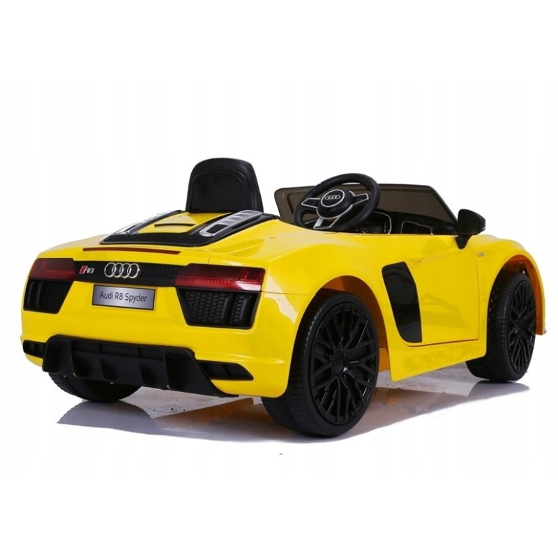 Pojazd na Akumulator Audi R8 JJ2198 Żółte