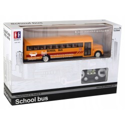 Żółty Autobus Szkolny Zdalnie Sterowany R/C Otwierane Drzwi