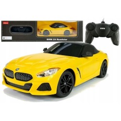 Auto R/C BMW Z4 Roadster Rastar 1:24 Żółte