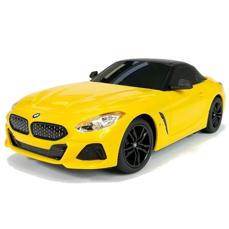 Auto R/C BMW Z4 Roadster Rastar 1:24 Żółte