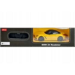 Auto R/C BMW Z4 Roadster Rastar 1:24 Żółte