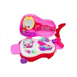 Toaletka w Walizce na Kółkach Skrzypce Lusterko