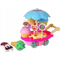Zestaw Słodkości Wózek Stoisko Lodziarnia