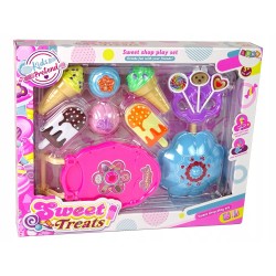 Zestaw Słodkości Wózek Stoisko Lodziarnia