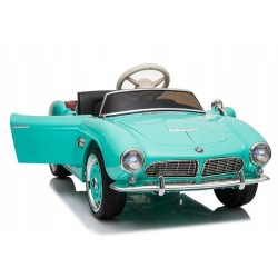 Auto na Akumulator BMW Retro Zielone Lakierowane