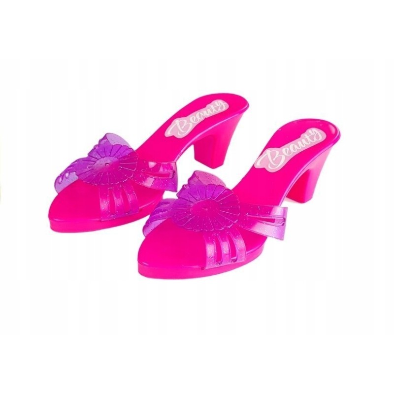 Zestaw Piękności w Walizce Wałki Klapki Koraliki