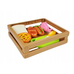 Zestaw Do Krojenia Hot Dog Ryba na Rzepy w Skrzyni