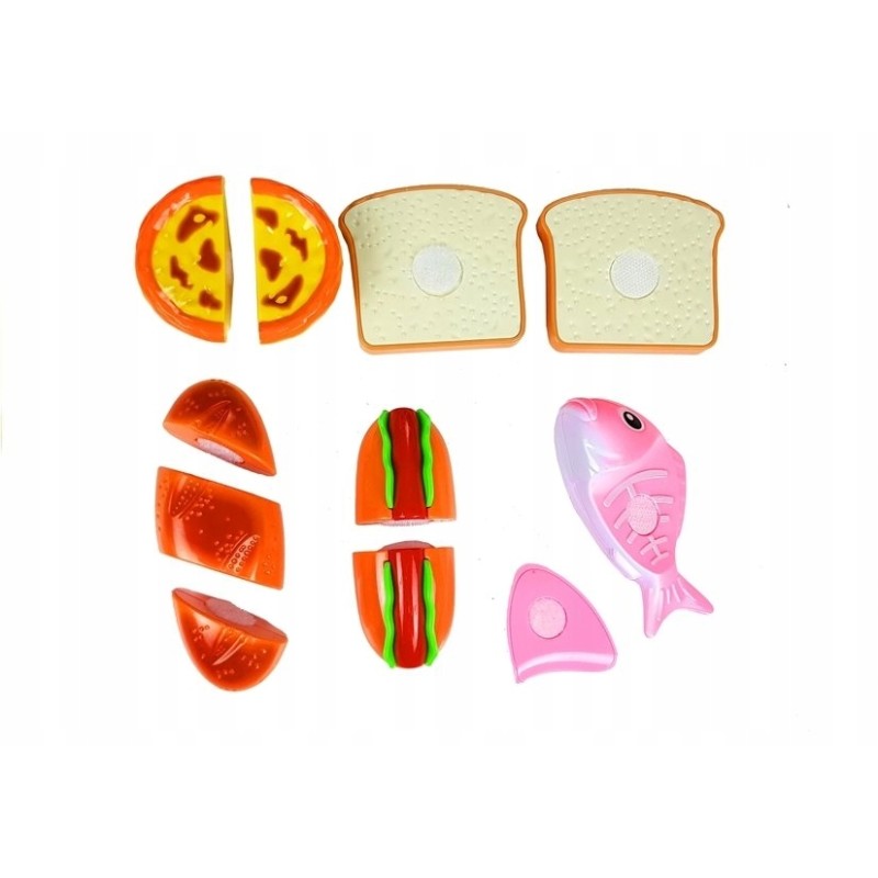 Zestaw Do Krojenia Hot Dog Ryba na Rzepy w Skrzyni