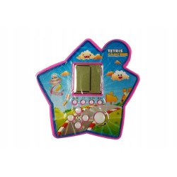 Gra Elektroniczna Kieszonkowa Tetris Gwiazdka Fioletowy