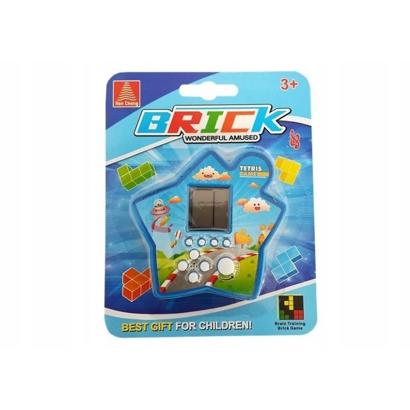 Gra Elektroniczna Kieszonkowa Brick Niebieska