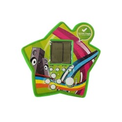 Gra Elektroniczna Kieszonkowa Tetris Gwiazdka Zielony