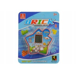 Gra Elektroniczna Kieszonkowa Tetris Gwiazdka Pomarańczowy