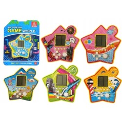 Gra Elektroniczna Kieszonkowa Tetris Gwiazdka Żółty