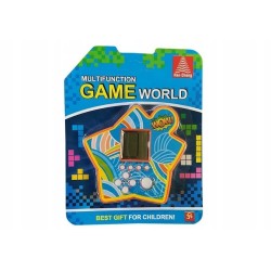 Gra Elektroniczna Kieszonkowa Tetris Gwiazdka Pomarańczowy