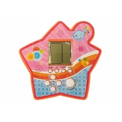 Gra Elektroniczna Kieszonkowa Tetris Gwiazdka Pomarańczowy