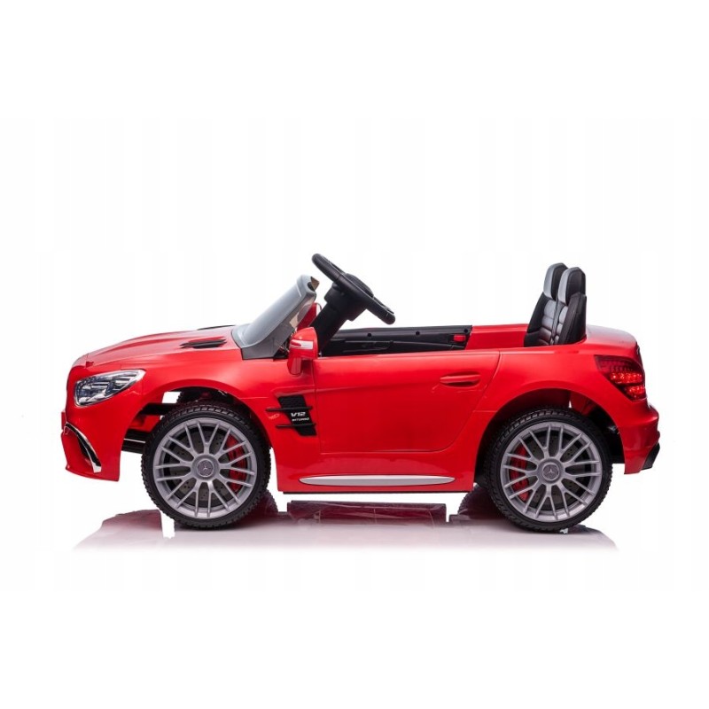 Auto Na Akumulator Mercedes SL65 S Czerwony Lakierowany LCD