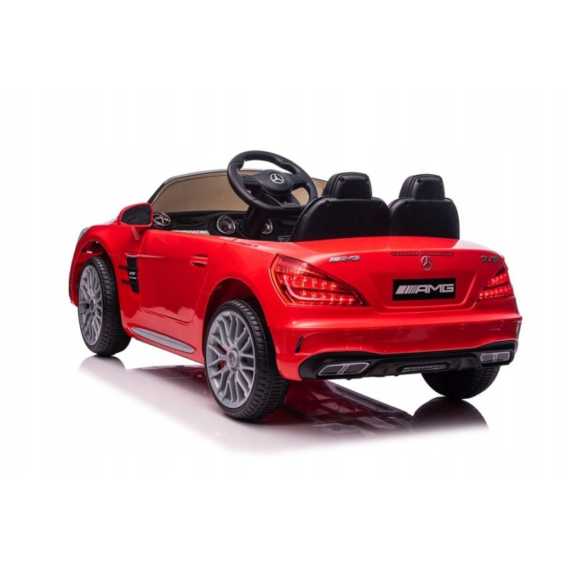 Auto Na Akumulator Mercedes SL65 S Czerwony Lakierowany LCD