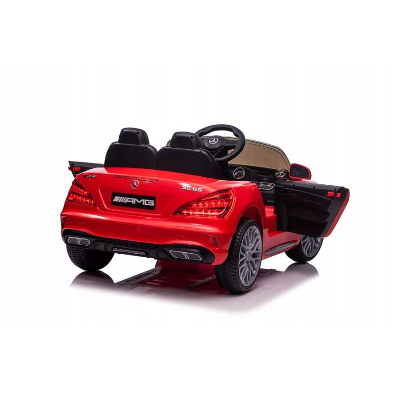 Auto Na Akumulator Mercedes SL65 S Czerwony Lakierowany LCD