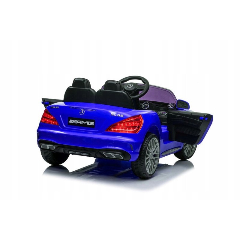 Auto Na Akumulator Mercedes SL65 S Niebieski Lakierowany LCD