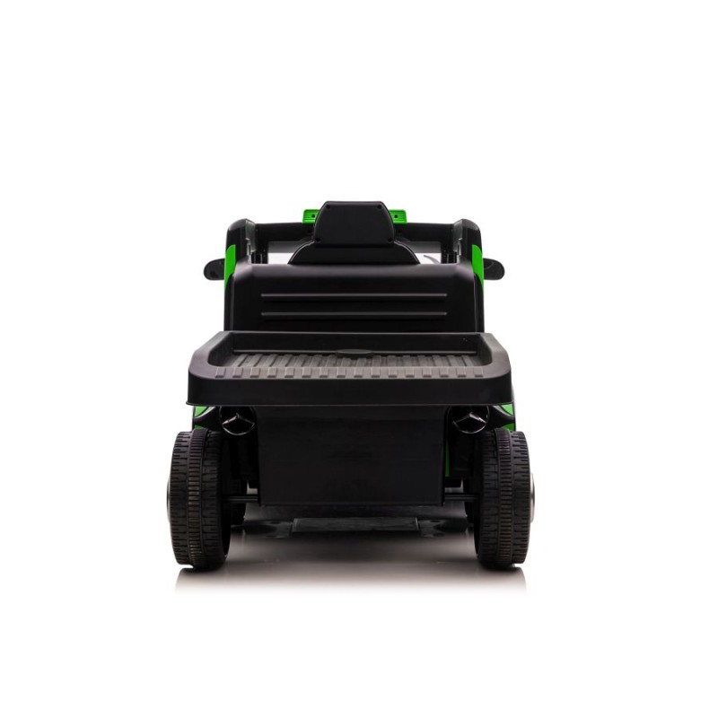 Auto Na Akumulator Mercedes + Naczepa XMX622B Zielony LCD