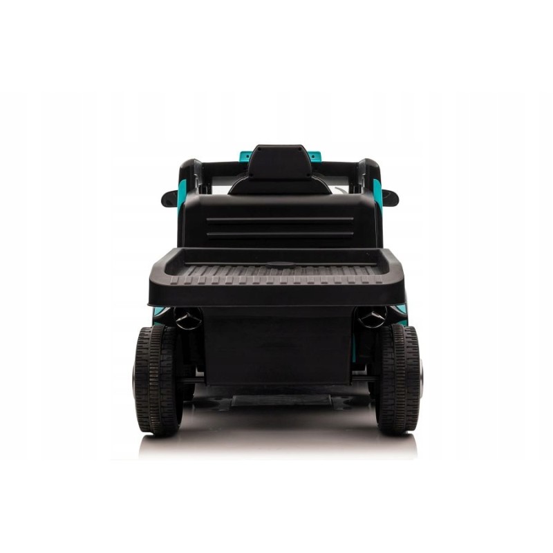 Auto Na Akumulator Mercedes+ Naczepa XMX622B Niebieski LCD