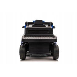 Auto Na Akumulator Mercedes + Naczepa XMX622B Granatowy LCD