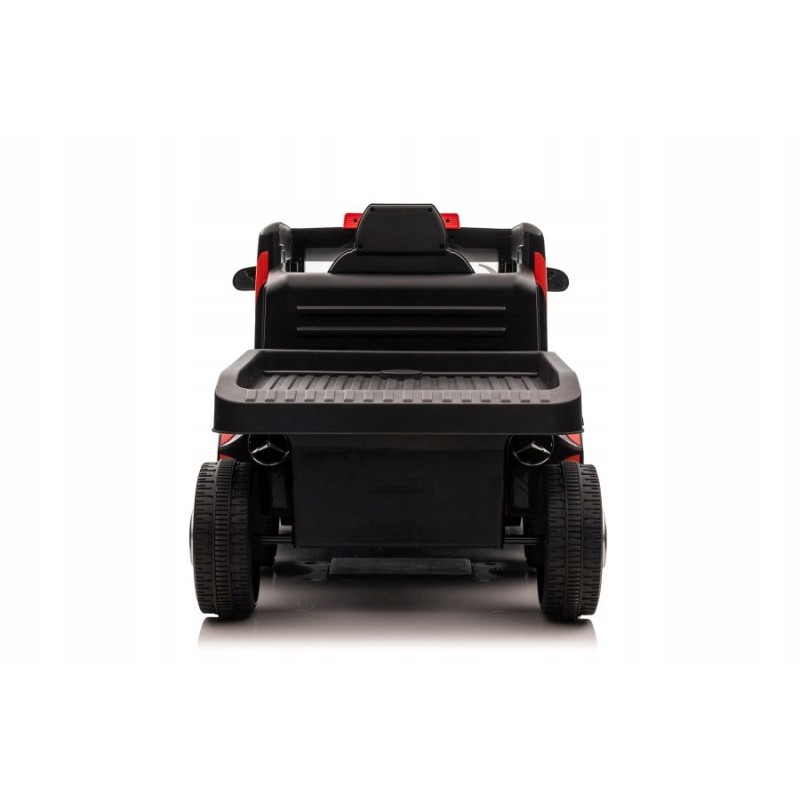 Auto Na Akumulator Mercedes + Naczepa XMX622B Czerwony LCD