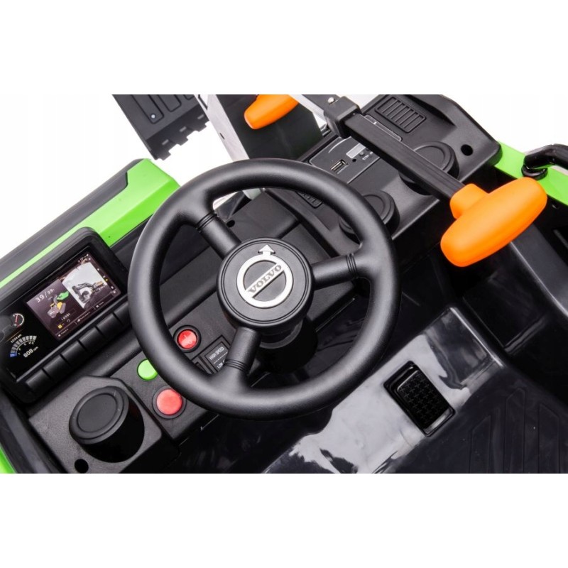 Koparka Na Akumulator Volvo DK-VE888 Zielona