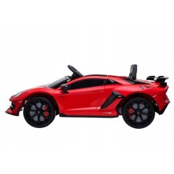 Auto na Akumulator Lamborghini Aventador Czerwony