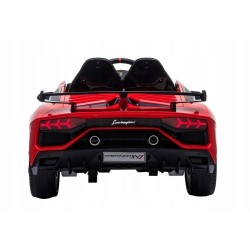 Auto na Akumulator Lamborghini Aventador Czerwony