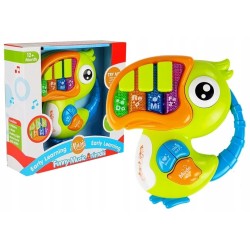 Pianinko Organki Do Re Mi Papuga Zielone