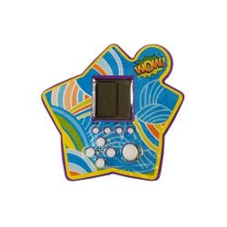 Gra Elektroniczna Kieszonkowa Tetris Gwiazdka Fioletowy