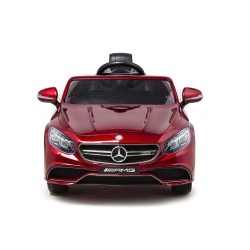 Auto na Akumulator Mercedes S63 Czerwony Lakier