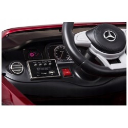 Auto na Akumulator Mercedes S63 Czerwony Lakier