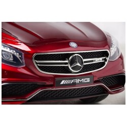 Auto na Akumulator Mercedes S63 Czerwony Lakier